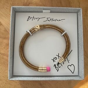 Betsey Johnson Pencil Bracelet